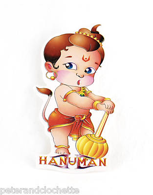 Autocollant Sticker Hindou – Hanuman