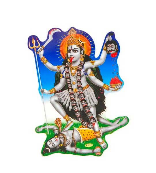 Autocollant Sticker Hindou – Shiva Et Kali