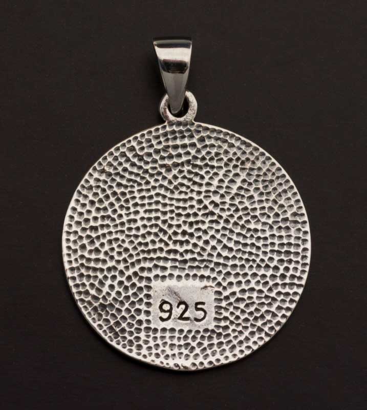 Pendentif Hugin Munin – Corbeaux d’Odin en Argent Massif 925 - Viking