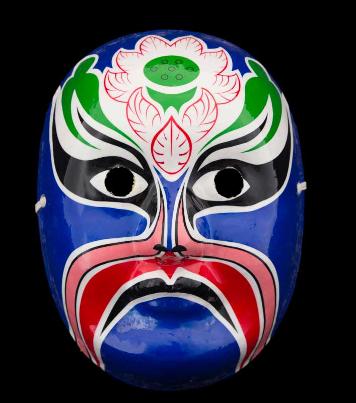 Masque Opéra Chinois De Pékin – Masque Traditionnel Artisanal