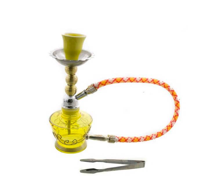 Narguilé Chicha Pipe À Eau – Modèle Éco En Verre Et Terre Cuite