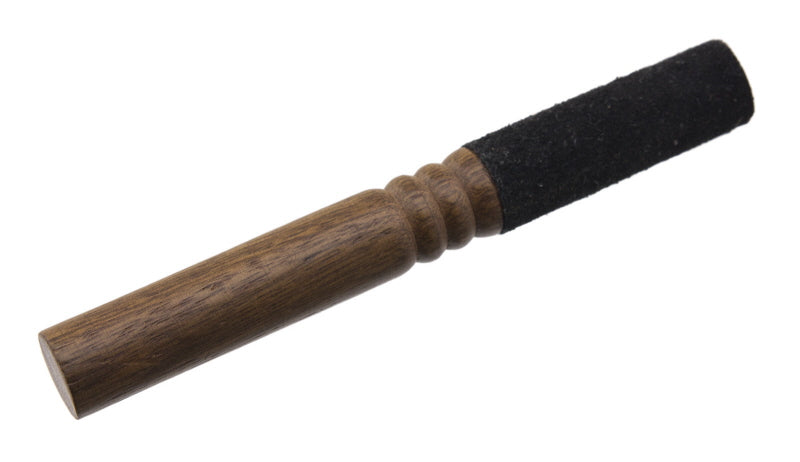 Mailloche en Bois et Cuir pour Bol Chantant Tibétain – Fabrication Artisanale du Népal