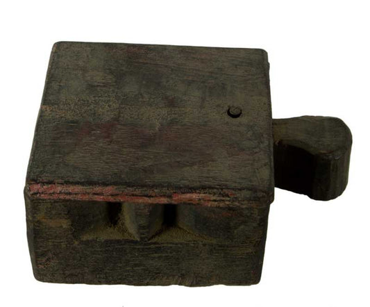 Boîte À Tikka En Bois Sculpté – Artisanat Traditionnel De L'Inde Et Du Népal