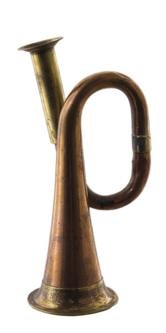 Mini Clairon Trompette En Cuivre – Instrument Vintage Indien