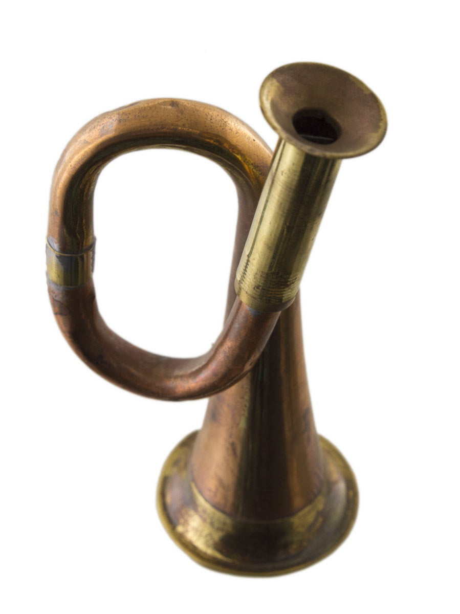 Mini Clairon Trompette En Cuivre – Instrument Vintage Indien