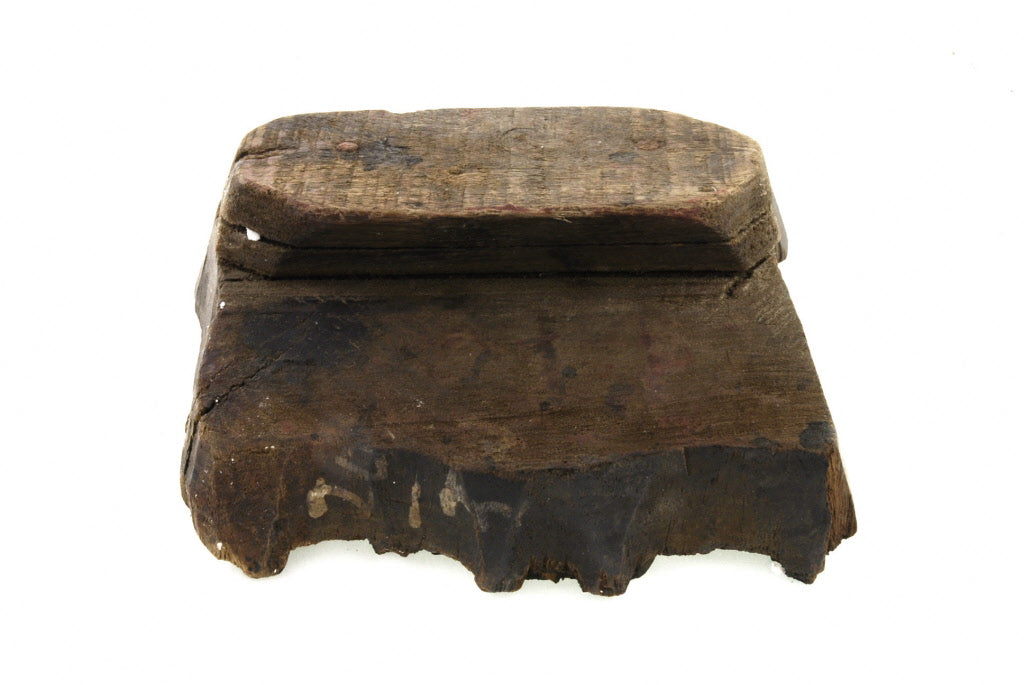 Ancien Tampon Indien En Bois – Rajasthan