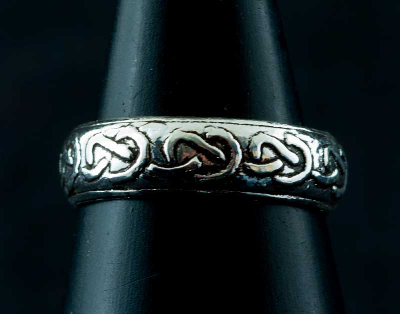Bague de pied Nœud Celte en argent 925 – Bijou d’orteil ethnique