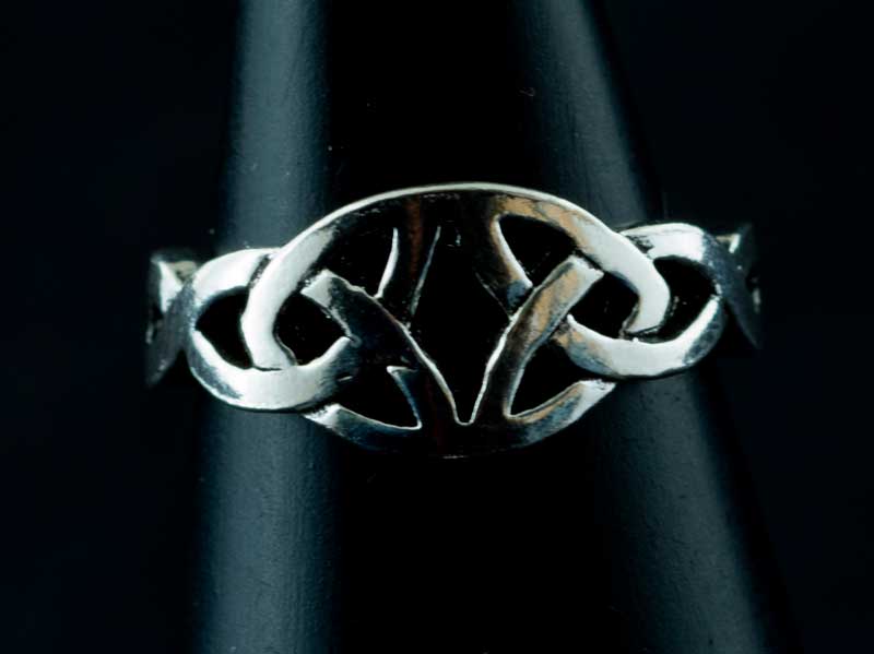 Bague de pied Nœud Celte irlandais en argent 925 – Bijou d’orteil ethnique