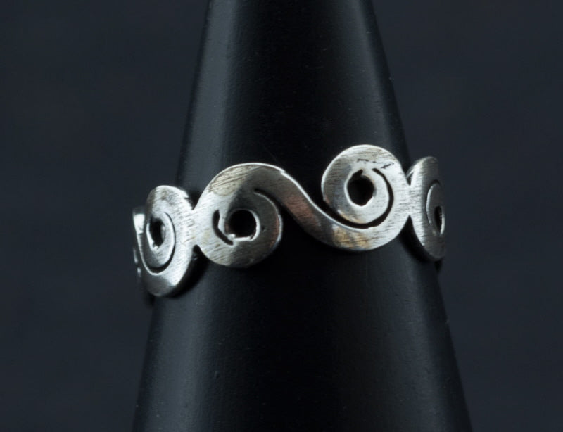 Bague de pied Celtic Touch en argent 925 – Bijou d’orteil ethnique