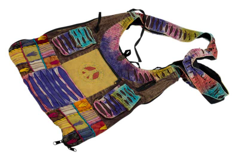 Sac À Main En Bandoulière Népalais – Gibecière Ethnique Hippie Baba Cool