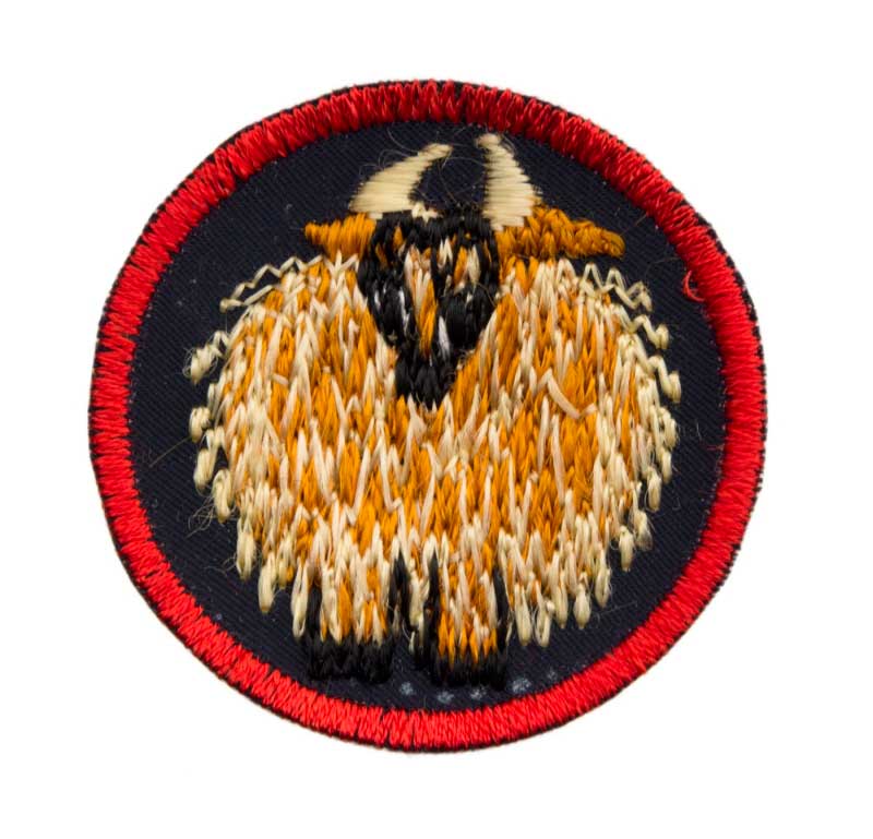 Écusson Brodé Yak De L’Himalaya – Patch Artisanal Du Népal