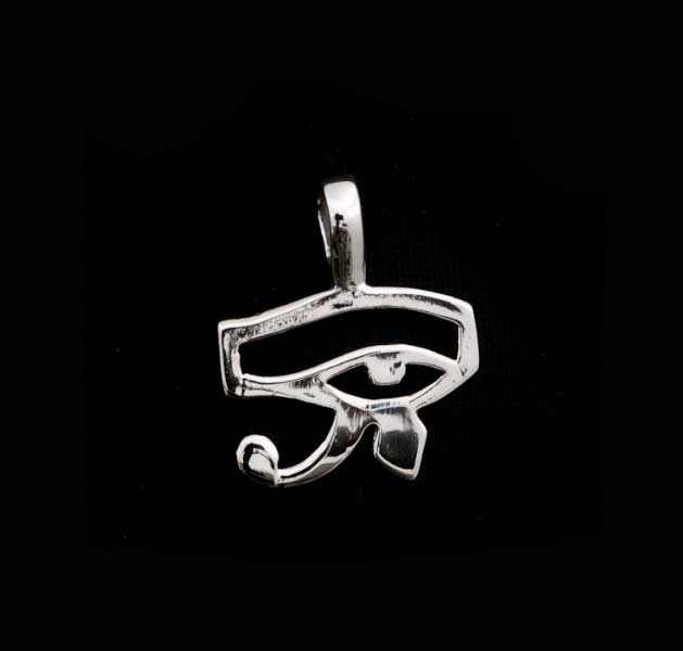 Pendentif Œil d'Horus en argent 925 – Symbole protecteur de l'Égypte ancienne