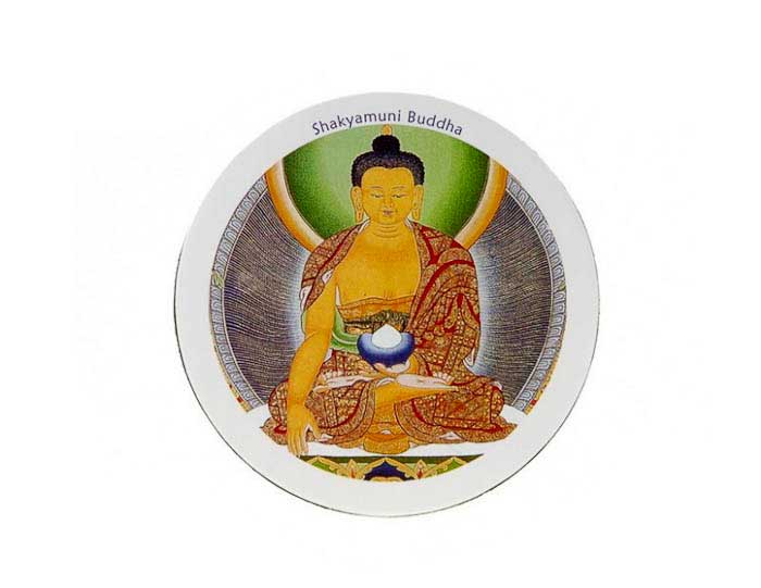 Magnet Bouddha Shakyamuni – Symbole Spirituel Du Bouddhisme Tibétain