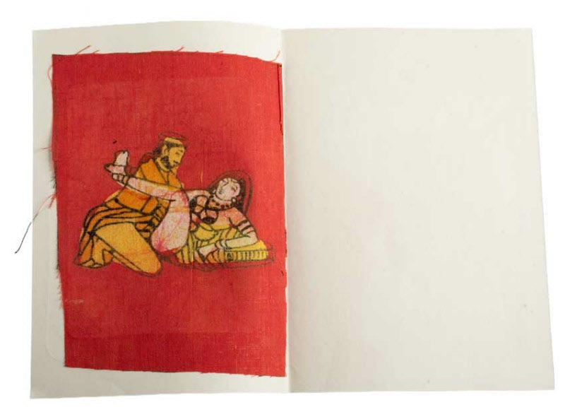 Tenture Kamasutra Batik – Carte Postale Érotique d’Inde