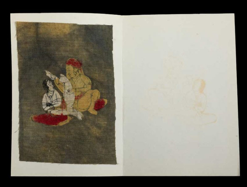 Tenture Kamasutra Batik – Carte Postale Érotique d’Inde