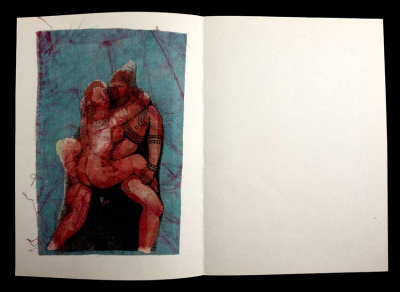 Carte Artisanale Tenture Kamasutra Batik – Erotic Art Indien