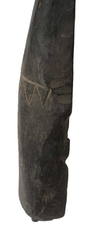 Dhodro Banam Santhal – Vièle Anthropomorphe Sarangi Ancienne 59 cm