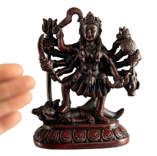 Statue Déesse Kali en Résine – Mahakali, Divinité Hindoue du Népal