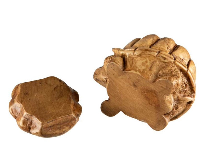 Boîte Tortue En Résine – Boîte À Bijoux Décorative Du Népal