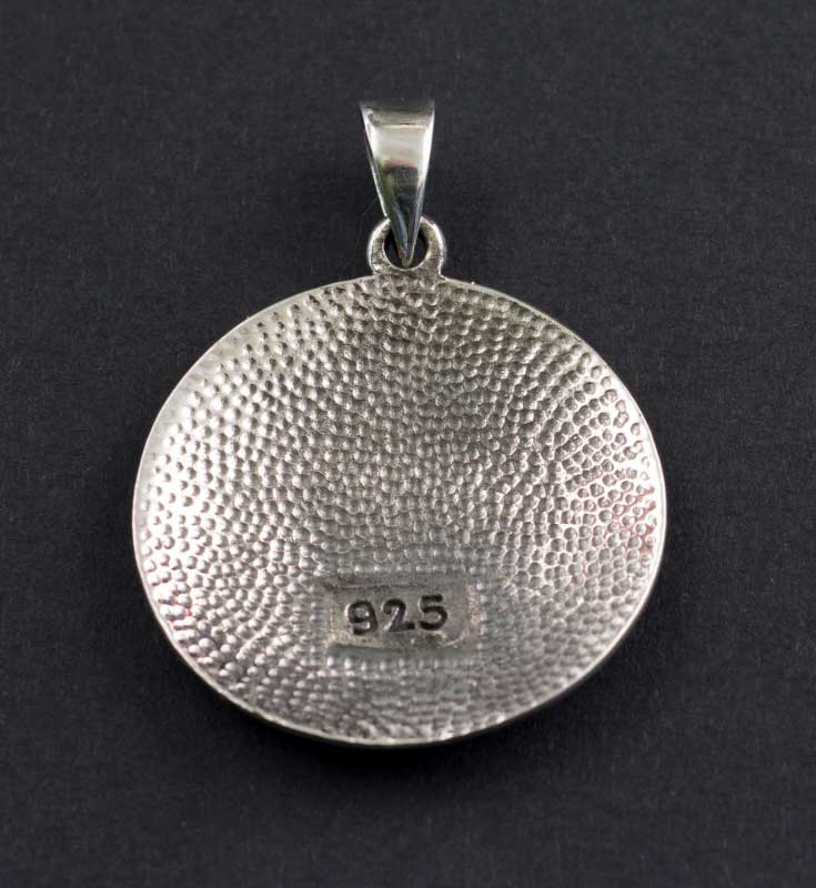 Pendentif sceau de l’Archange Zadkiel (Sadkiel) – sigil talisman en argent massif 925
