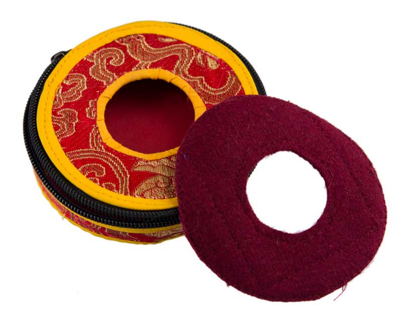 Housse Pour Cymbales Tingsha Tibétaines 100mm – Brocart Artisanal