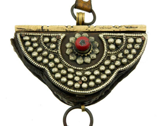 Ancienne Bourse Tabatière Tibétaine – Art et Tradition du Tibet