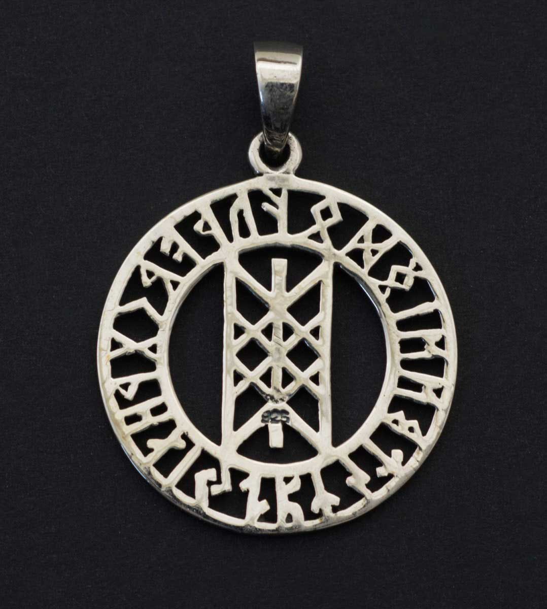 Pendentif Viking Web of Wyrd en Argent 925