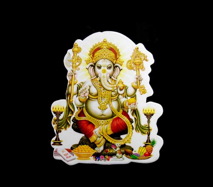 Autocollant Sticker Hindou – Lord Ganesh Éléphant