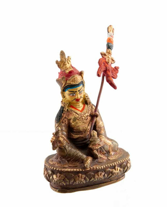 Statue de Guru Rinpoche Padmasambhava en bronze – Maître fondateur du bouddhisme tibétain