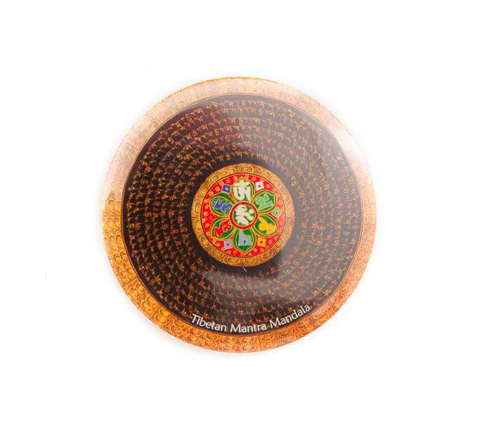 Magnet Bouddhiste Mandala Mantra Tibétain – Bouddhisme Tibétain