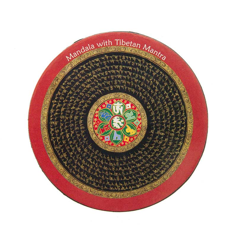 Magnet Mandala Et Mantra – Symbole Spirituel Du Bouddhisme Tibétain