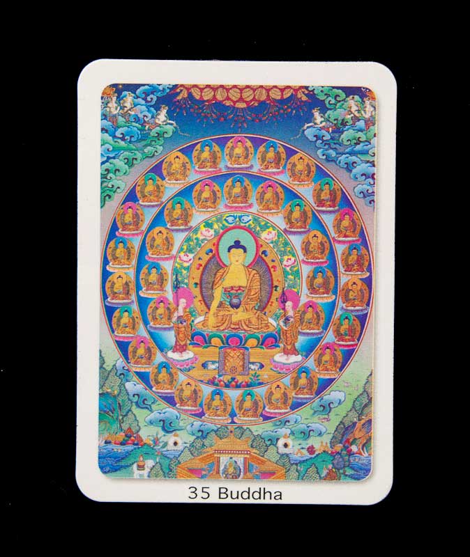 Magnet Bouddhiste Les 35 Bouddhas – Bouddhisme Tibétain