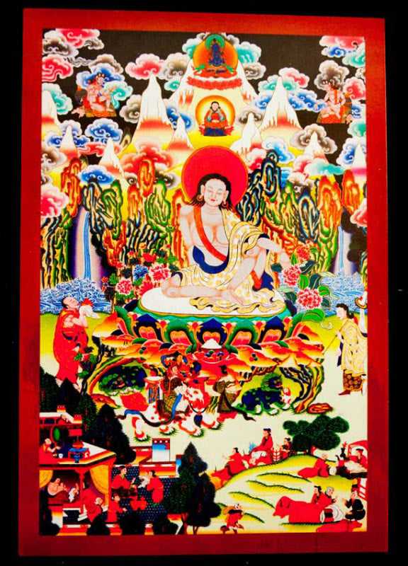 Carte Postale Milarepa Bouddhiste du Népal