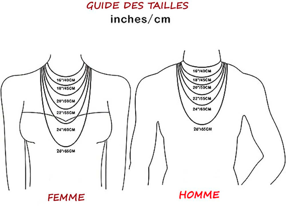 Chaîne Fine Maille Palmier en Argent 925 – 70 cm
