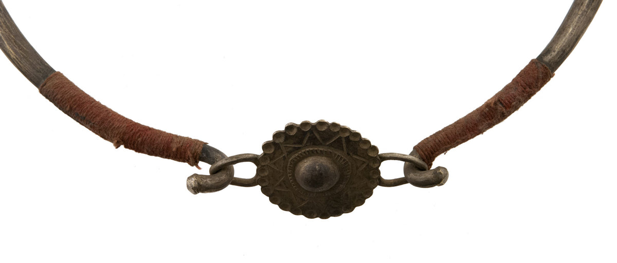 Collier Ethnique Hansuli Tharu – Ancienne Torque Tribale du Népal
