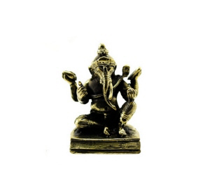 AMULETTE ELEPHANT GANESH HINDI GANESHA LOVE AMULET D40