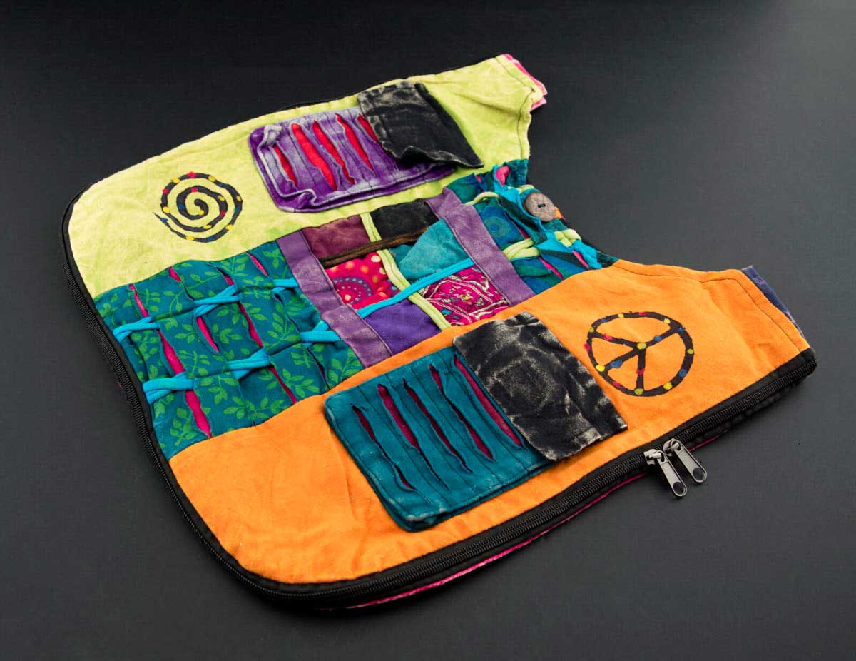 Sac À Main En Bandoulière Népalais – Gibecière Ethnique Hippie Baba Cool