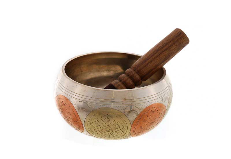 Bol Tibétain Chantant – Note La – Fabrication Artisanale du Népal 15.7cm