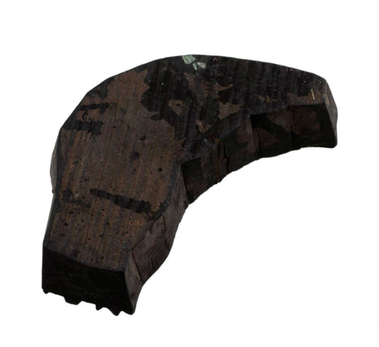 Ancien Grand Tampon Indien En Bois Bunta – Batik Et Textile