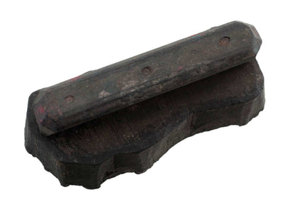 Ancien Grand Tampon À Impression Batik En Bois – Bunta Motifs Géométriques, Fleur Et Cachemire