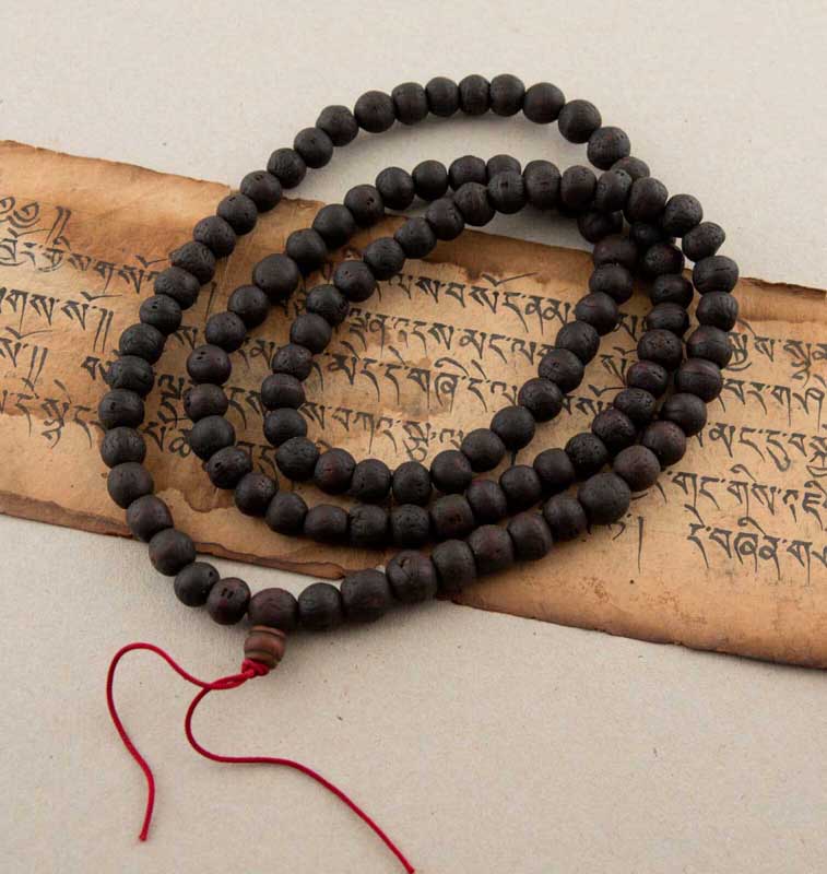 Ancien Mala Tibétain De Moine Bouddhiste – Bodhi Tree Du Népal