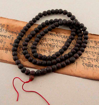 Ancien Mala Tibétain De Moine Bouddhiste – Bodhi Tree Du Népal