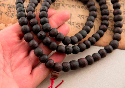 Ancien Mala Tibétain De Moine Bouddhiste – Bodhi Tree Du Népal