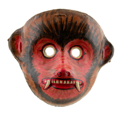 Masque Hanuman De Danse Ethnique – Masque De Rituel Népalais Indra Jatra
