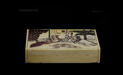 Boîte À Secrets Ou À Bijoux Kamasutra – Artisanat Chinois En Matière Naturelle