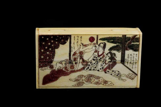 Boîte À Secrets Ou À Bijoux Kamasutra – Artisanat Chinois En Matière Naturelle
