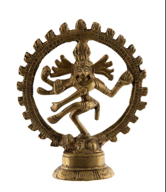 Statue Shiva Nataraja – Lord Shiva Danseur Cosmique – Artisanat Hindou Inde