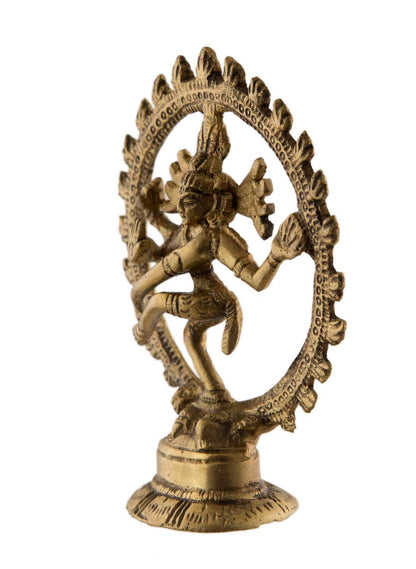 Statue Shiva Nataraja – Lord Shiva Danseur Cosmique – Artisanat Hindou Inde
