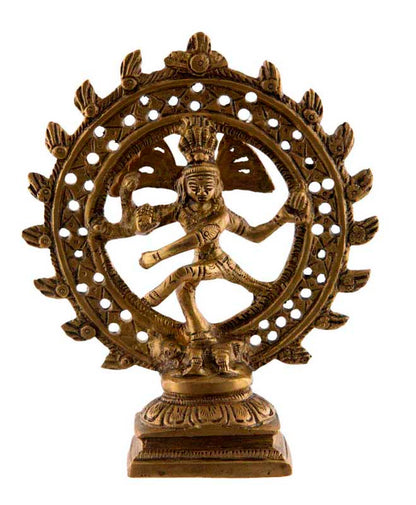 Statue Shiva Nataraja – Lord Shiva Danse Cosmique – Laiton Inde