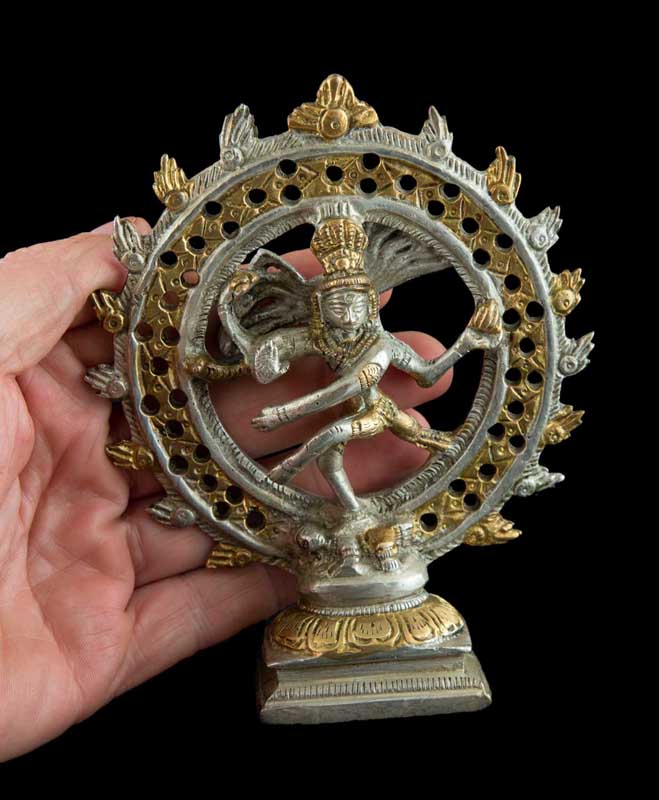 Statue Shiva Nataraja – Lord Shiva Danse Cosmique – Laiton Artisanat Népalais